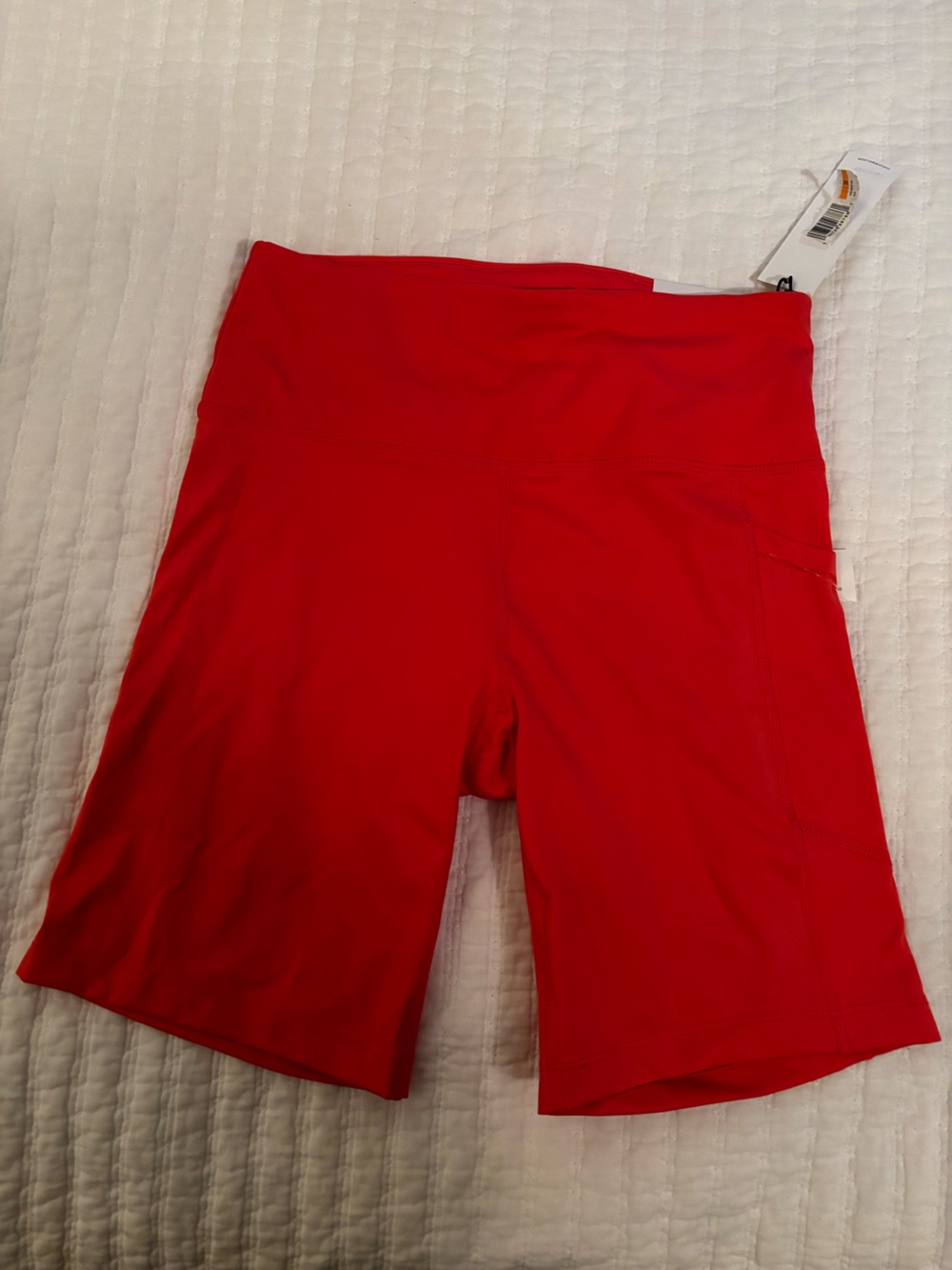 Calvin Klein Coral-Red Performance Shorts